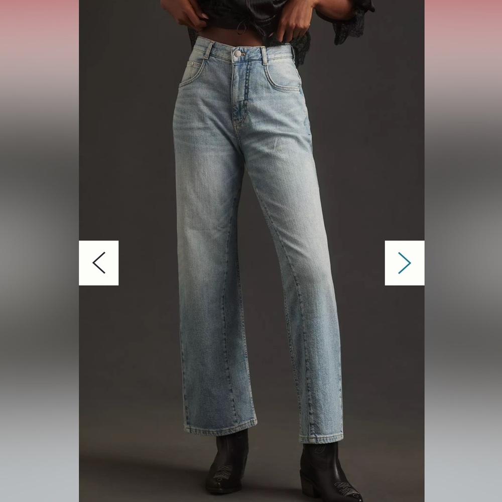 Pilcro The Ellis Tapered Barrel Jeans